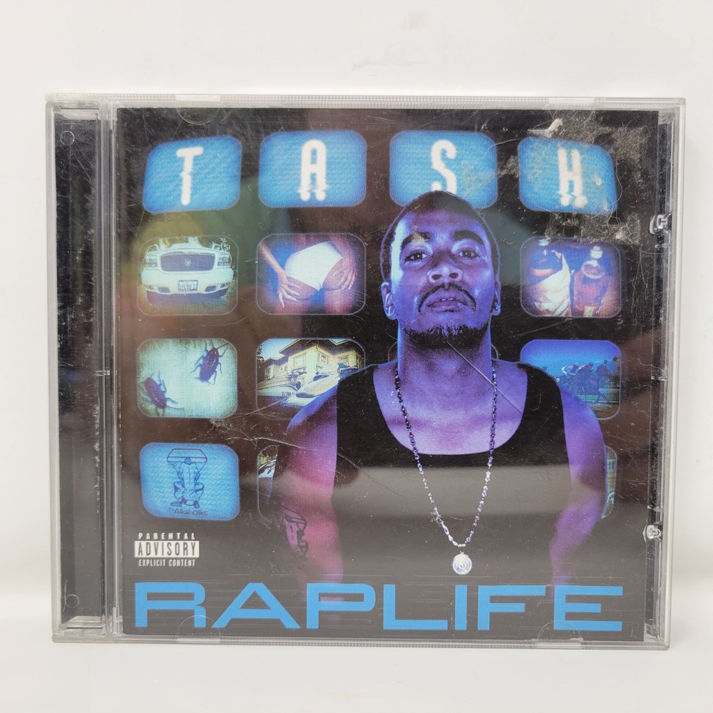 Tash Rap Life CD 1999 Loud Records CK 63836 West Coast Hip Hop Raekwon Xzibit